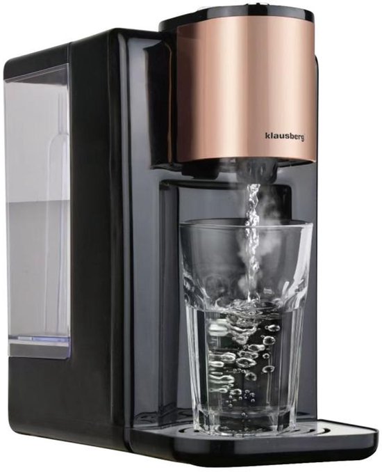 Klausberg KB7879 Heetwaterdispenser 2,2L Zwart Rose Gold