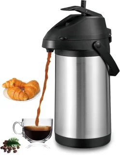 Koffiedispenser met pomp
