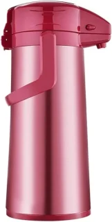 Koffiekaraf thermoskan pompdispenser 2.5 liter zilver