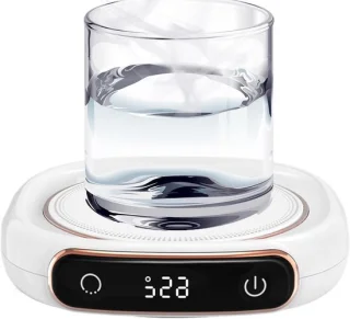 Koffiekopjeswarmer wit