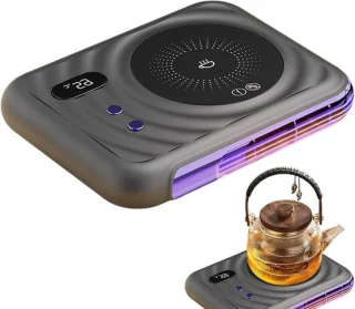 Koffiemok warmer donkergrijs