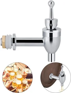 Koperen Drinkdispenser - Tapkraan