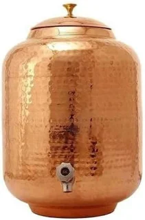 Koperen waterdispenser 5 L met kraan