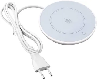 Kopjeswarmer drankenwarmer onderzetter 11.7 cm wit