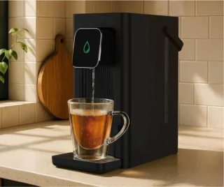 Levo Heetwaterdispenser Zwart