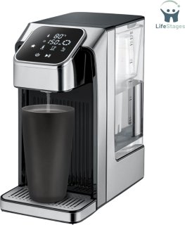De LifeStages HW 1660 Heetwaterdispenser - Zwart in één oogopslag