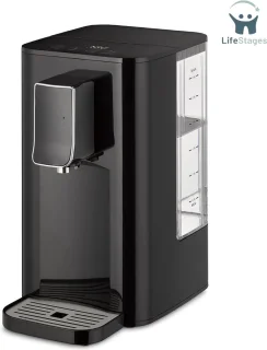 LifeStages HW 550 Warmwaterdispenser Zwart