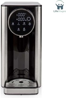 LifeStages Warmwaterdispenser Aluminium/Zwart review