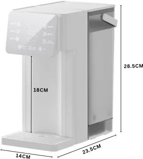Wat vinden we goed aan de Livista Instant Heetwaterdispenser 3L - Wit