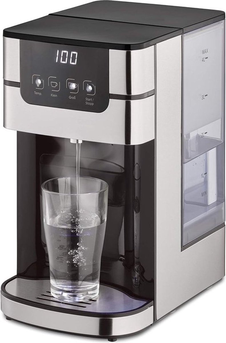 Luxe Heetwaterdispenser Instant Waterkoker Zilver