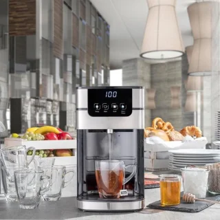 Luxe Heetwaterdispenser Instant Waterkoker Zilver