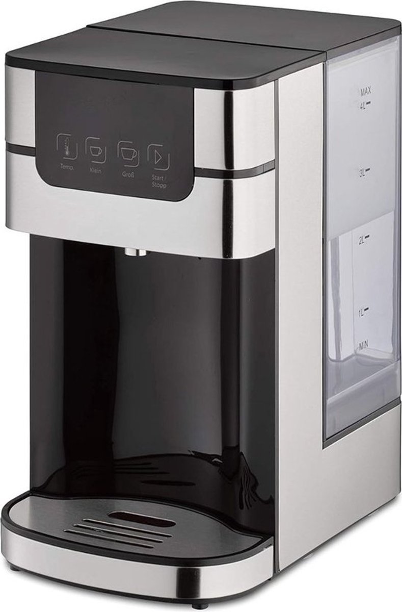 Luxe Heetwaterdispenser Instant Waterkoker Zilver