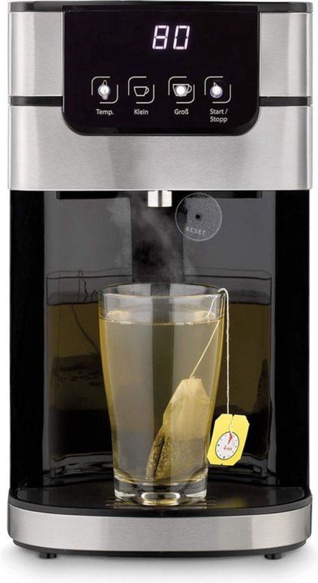 Luxe Heetwaterdispenser Instant Waterkoker Zilver
