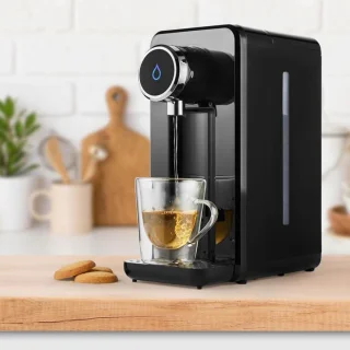 Luxe Heetwaterdispenser Zwart