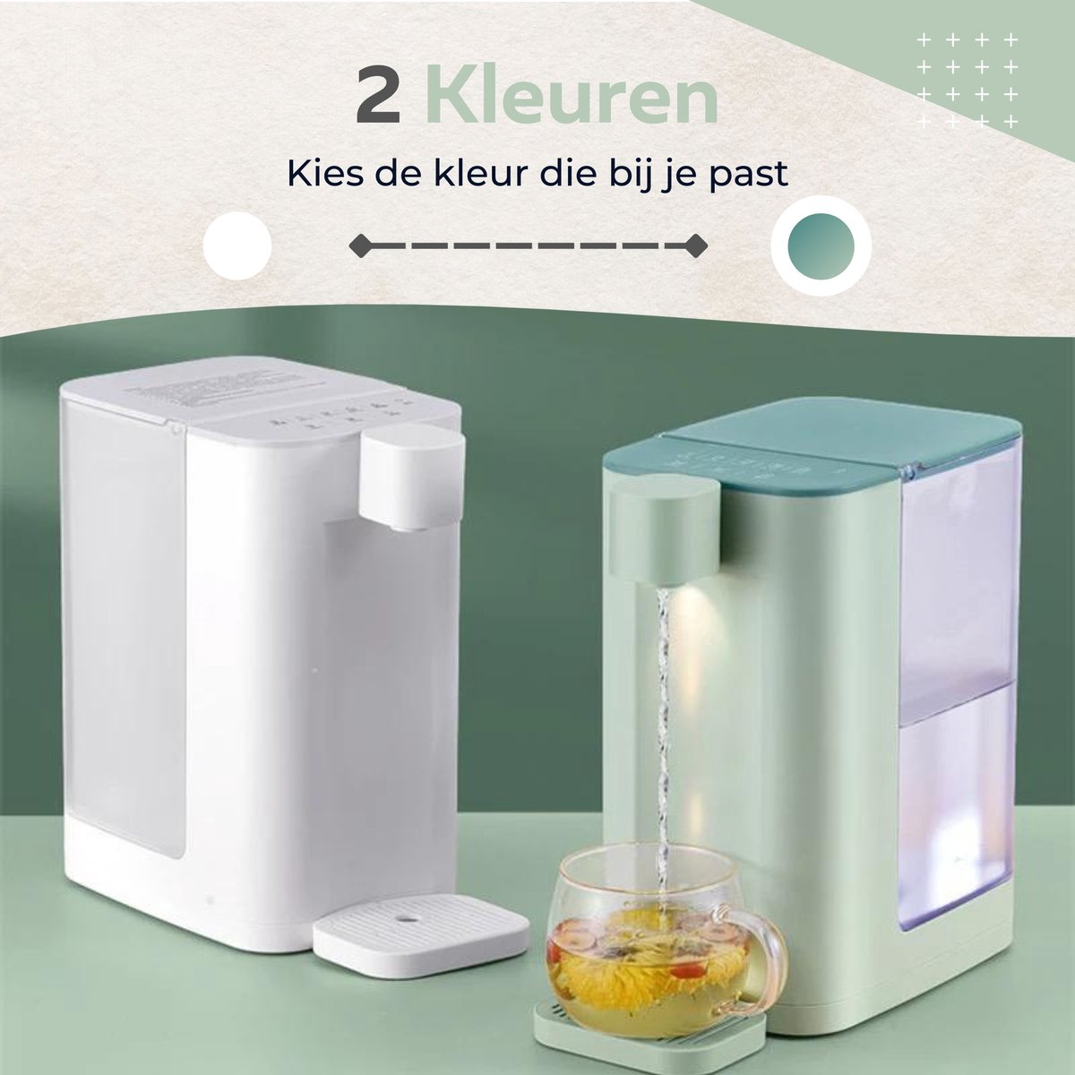 Luxe Instant Heetwaterdispenser 3L 2000W