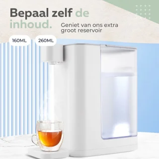 Luxe Instant Heetwaterdispenser 3L 2000W