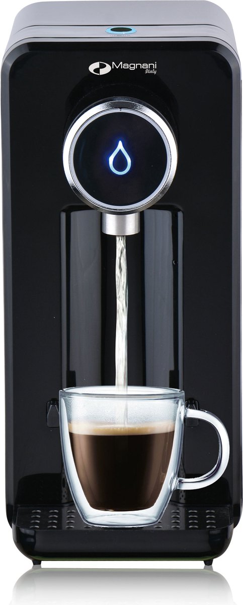 Magnani Warmwaterdispenser 2,5L Zwart Staal Elektrisch