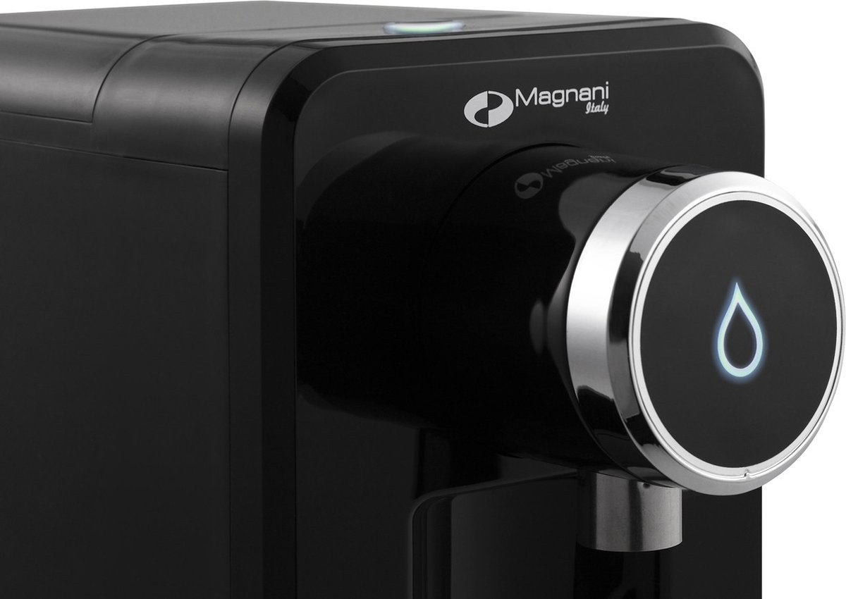 Magnani Warmwaterdispenser 2,5L Zwart Staal Elektrisch