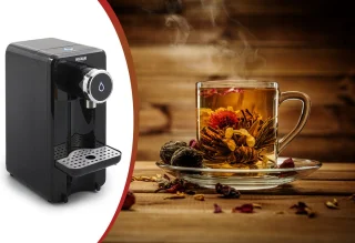 Magnani Warmwaterdispenser 2,5L Zwart Staal Elektrisch