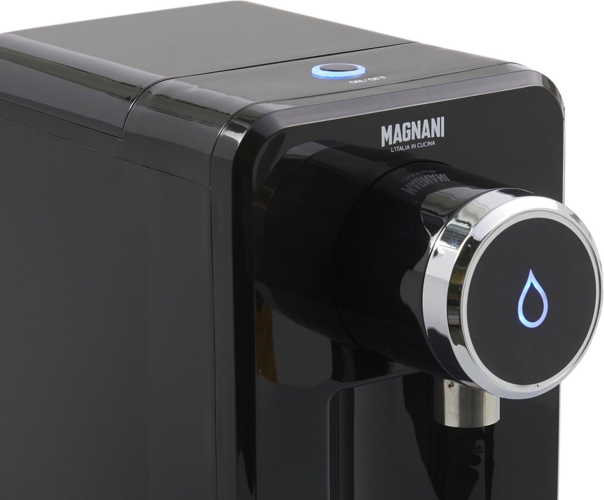 Magnani Warmwaterdispenser 2,5L Zwart Staal Elektrisch