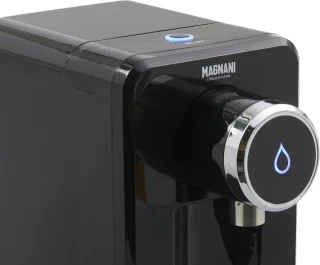 Magnani Warmwaterdispenser 2,5L Zwart Staal Elektrisch