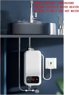 Merk - Elektrische doorstroomverwarmer voor keuken en douche