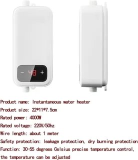 Merk - Elektrische doorstroomverwarmer voor keuken en douche