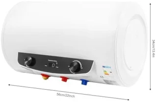 Merkloos Elektrische Warmwaterboiler 30 L Horizontaal