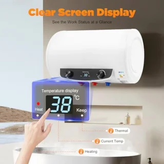 Merkloos Elektrische Warmwaterboiler 30 L Horizontaal