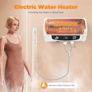Merkloos Elektrische Warmwaterboiler 30 L Horizontaal