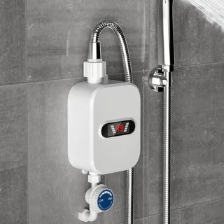 Mini Boiler Doorstroomverwarmer Douche - Wit