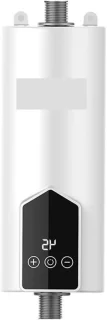 Mini Boiler Doorstroomverwarmer - Zilver
