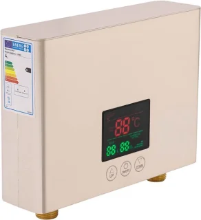 Mini doorstroomboiler 3000 watt lichtgoud