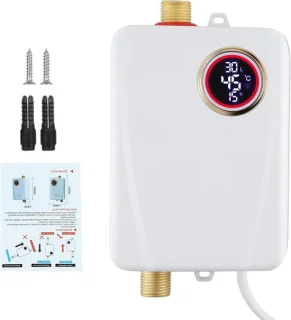 Mini doorstroomboiler 3500w wit