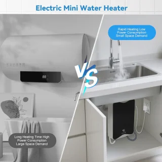 Mini doorstroomboiler 5,5 kW (230V)