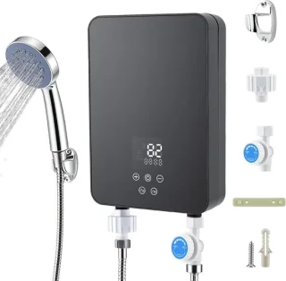 Mini doorstroomboiler 5500 W wit