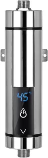 Mini Doorstroomboiler Tankloos - Zilver
