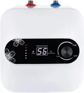 Mini doorstroomboiler wit