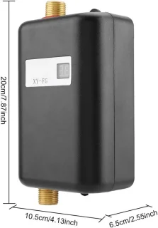 Mini Doorstroomverwarmer 3800W LCD