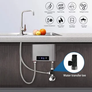 Mini elektrische doorstroomboiler