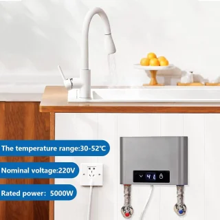 Mini elektrische doorstroomboiler
