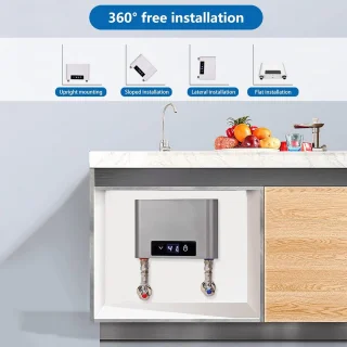 Mini elektrische doorstroomboiler