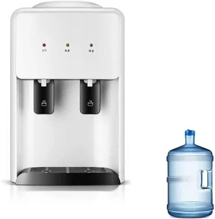 Mini waterdispenser 3 of 5 gallon wit