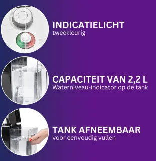 MKSS Heetwaterdispenser Zwart