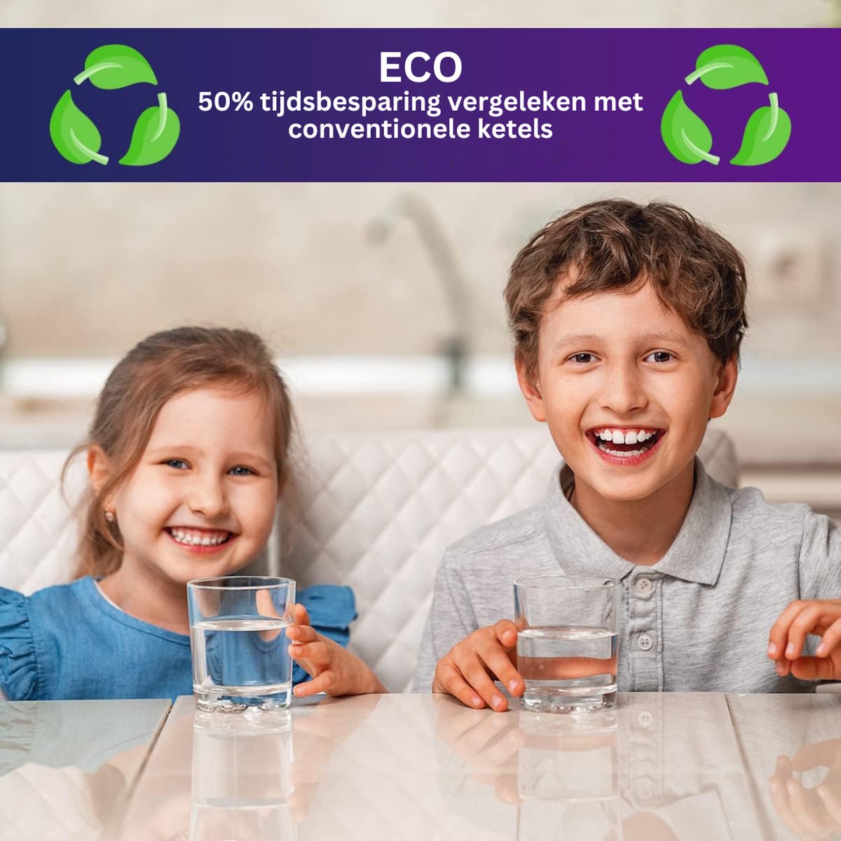 MKSS Heetwaterdispenser Zwart