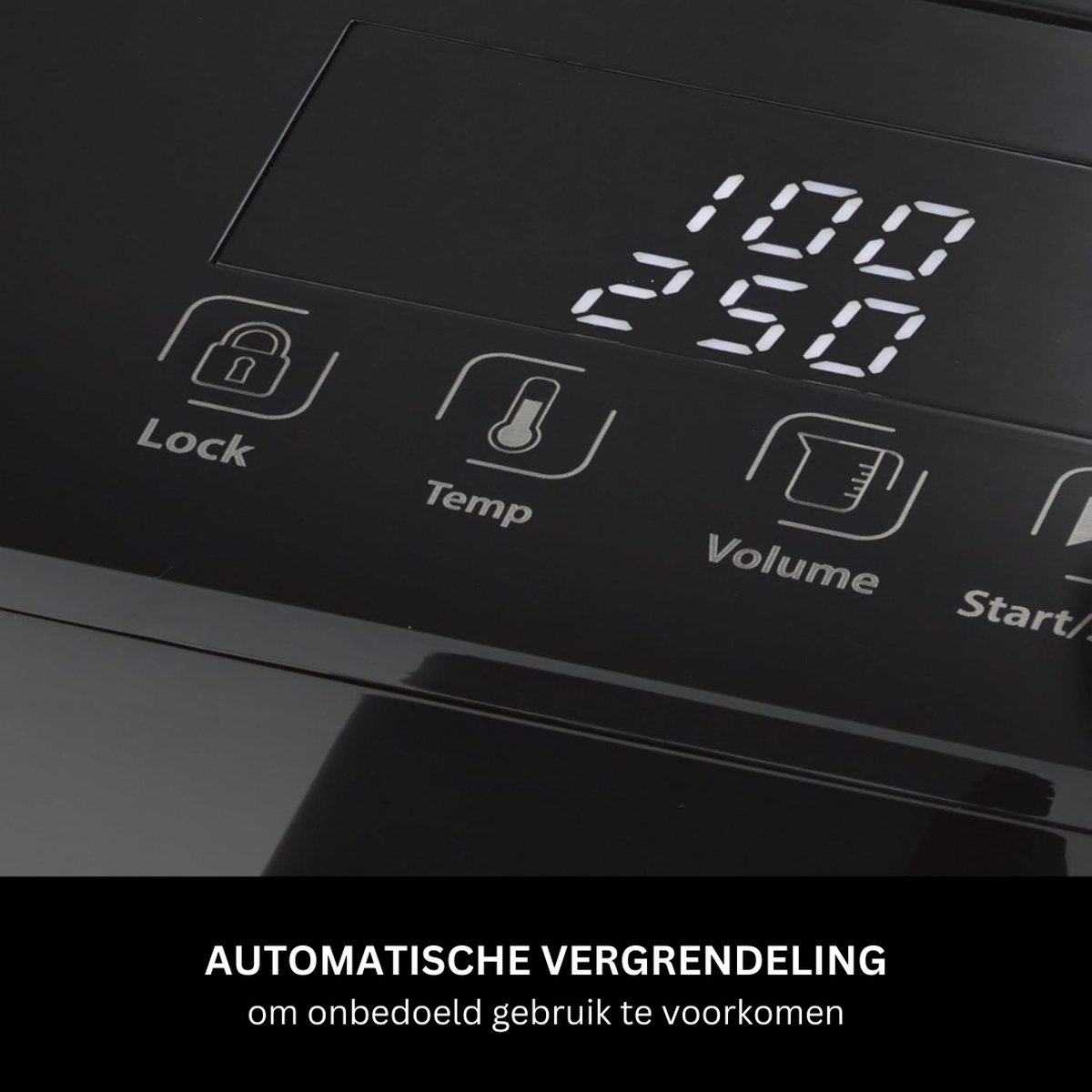 MKSS® Heetwaterdispenser Zwart