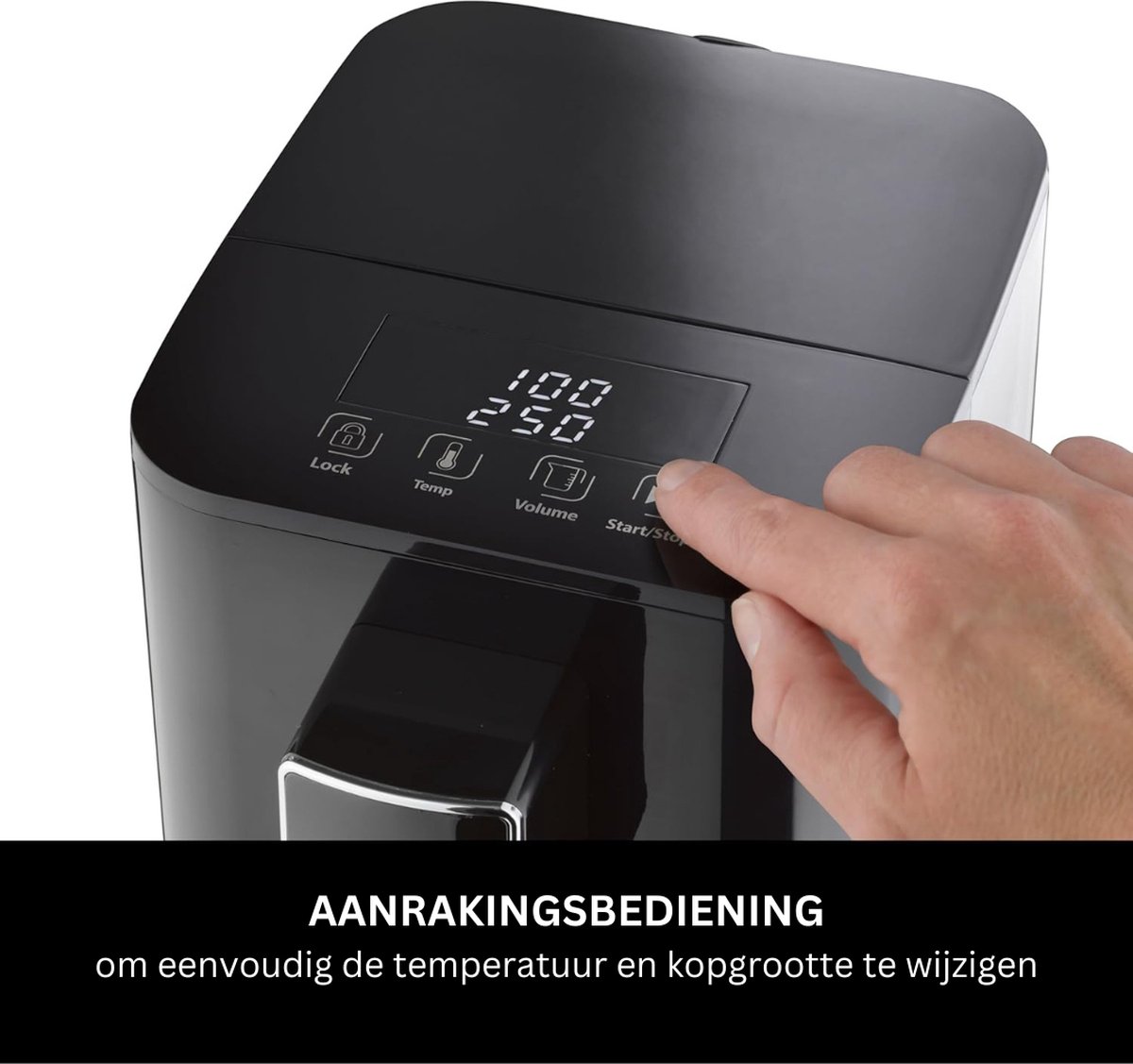 MKSS® Heetwaterdispenser Zwart