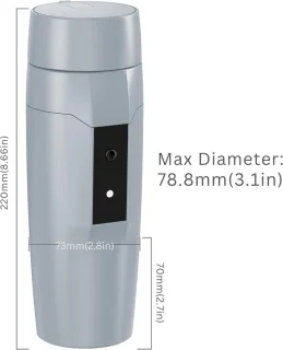 MKSS Waterkoker 12V Auto Grijs
