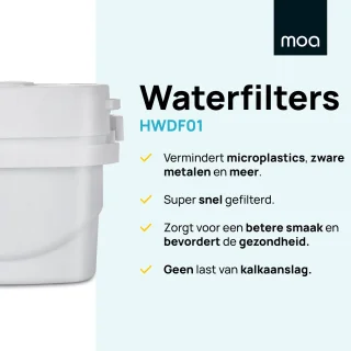 MOA Filters voor HWD30B Heetwaterdispenser - 3 Stuks - Wit