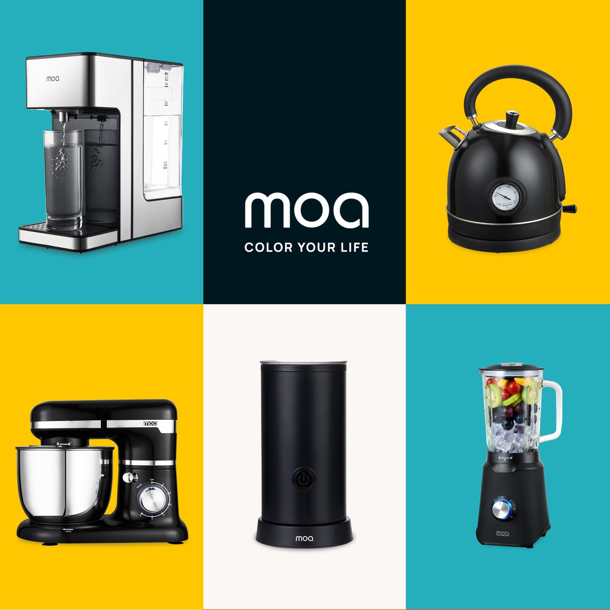 MOA Heetwaterdispenser 2,7L RVS Zilver